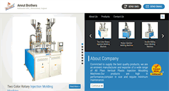 Desktop Screenshot of amrutbrothers.com